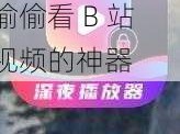 一款能让你晚上偷偷看 B 站视频的神器