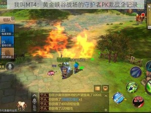 我叫MT4：黄金峡谷战场的守护者PK激战全记录