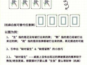 南京麻将术语深度解析：游戏内幕与规则攻略解析