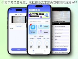 中文字幕免费视频、求推荐中文字幕免费视频网站或 APP