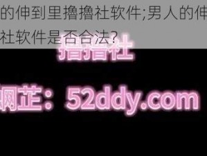 男人的伸到里擼擼社软件;男人的伸到里擼擼社软件是否合法？