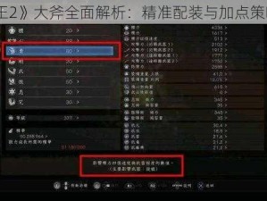 《仁王2》大斧全面解析：精准配装与加点策略攻略