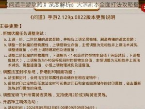 《问道手游攻略》深度解析：火涧副本全面打法攻略指南