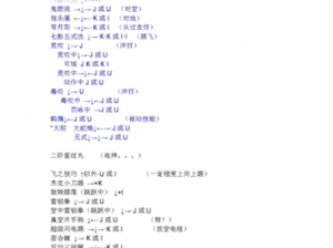 忍者神龟5：全面解析格斗大会出招表，掌握无敌战斗技巧秘籍