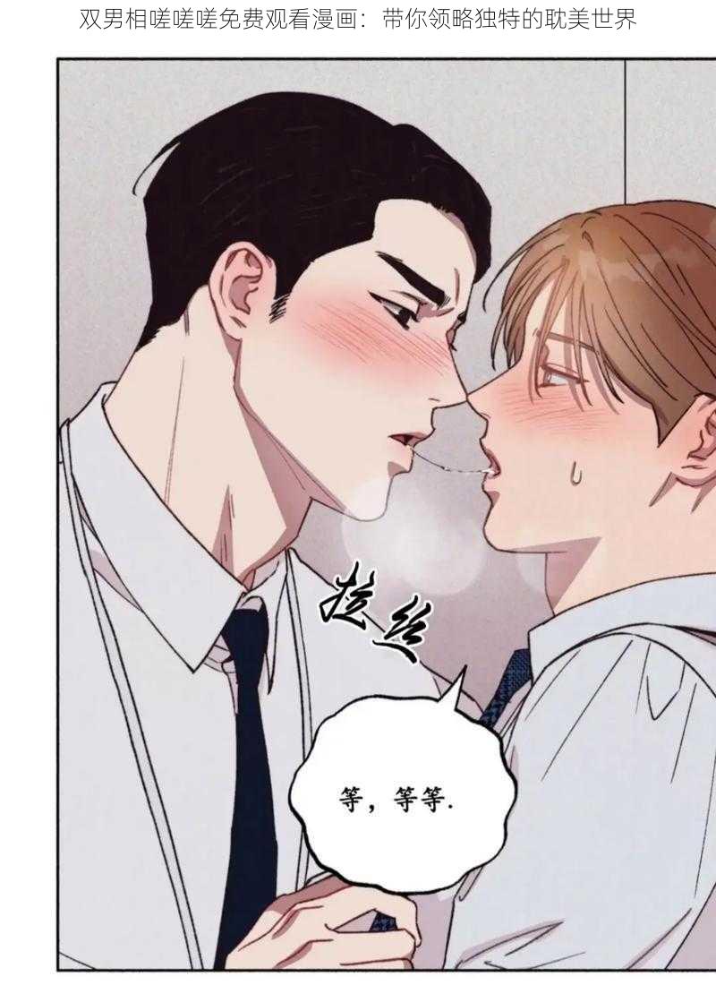 双男相嗟嗟嗟免费观看漫画：带你领略独特的耽美世界