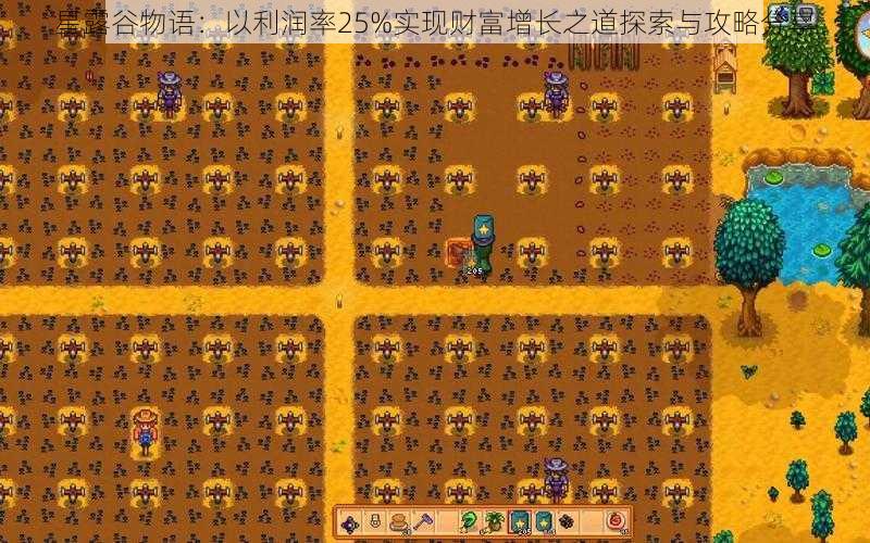 星露谷物语：以利润率25%实现财富增长之道探索与攻略分享