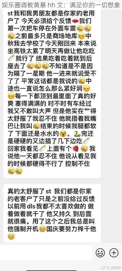 娱乐圈调教黄暴 hh 文：满足你的一切想象