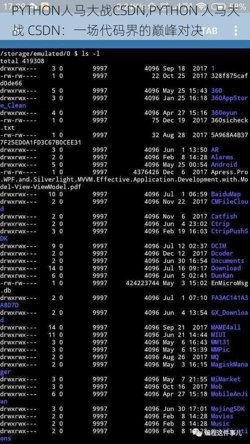 PYTHON人马大战CSDN,PYTHON 人马大战 CSDN：一场代码界的巅峰对决