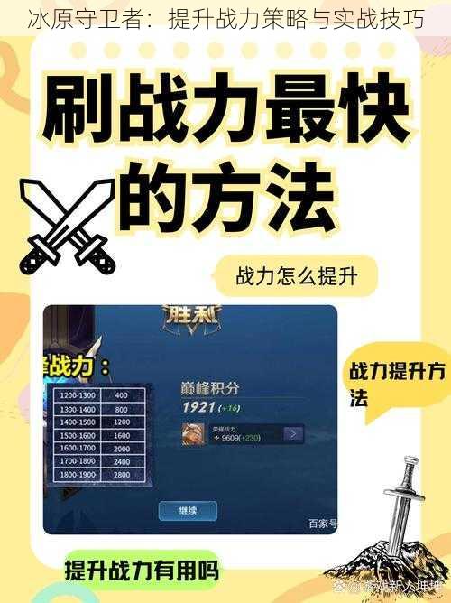 冰原守卫者：提升战力策略与实战技巧