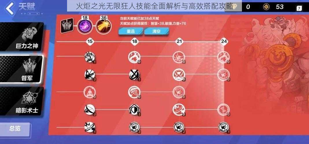 火炬之光无限狂人技能全面解析与高效搭配攻略