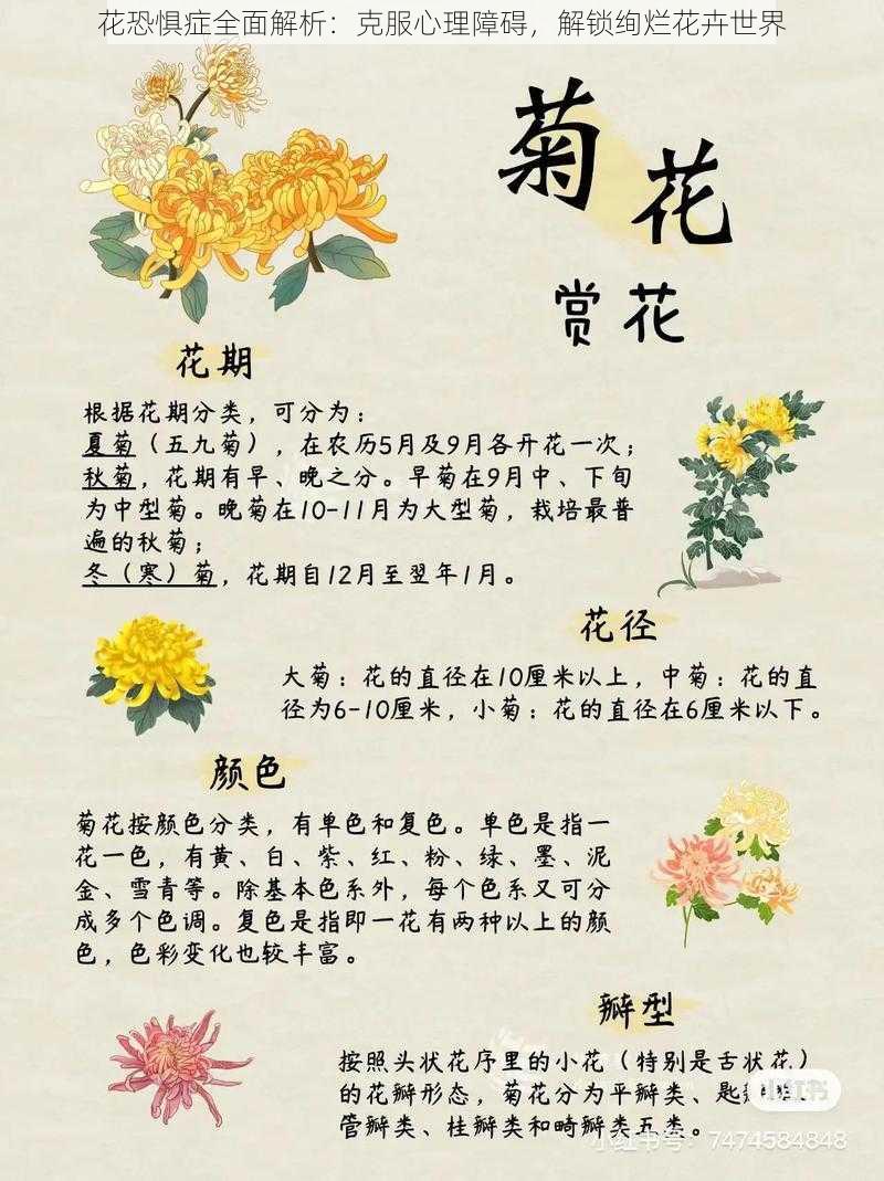 花恐惧症全面解析：克服心理障碍，解锁绚烂花卉世界