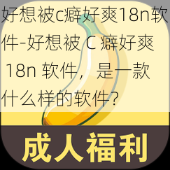 好想被c癖好爽18n软件-好想被 C 癖好爽 18n 软件，是一款什么样的软件？