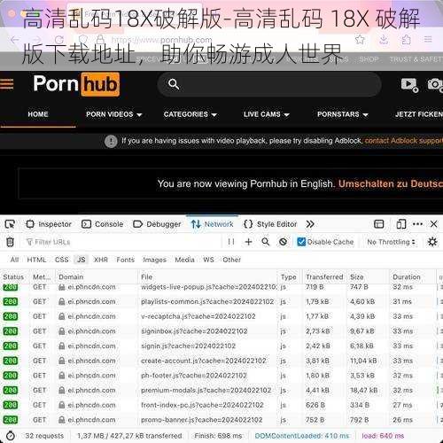 高清乱码18X破解版-高清乱码 18X 破解版下载地址，助你畅游成人世界