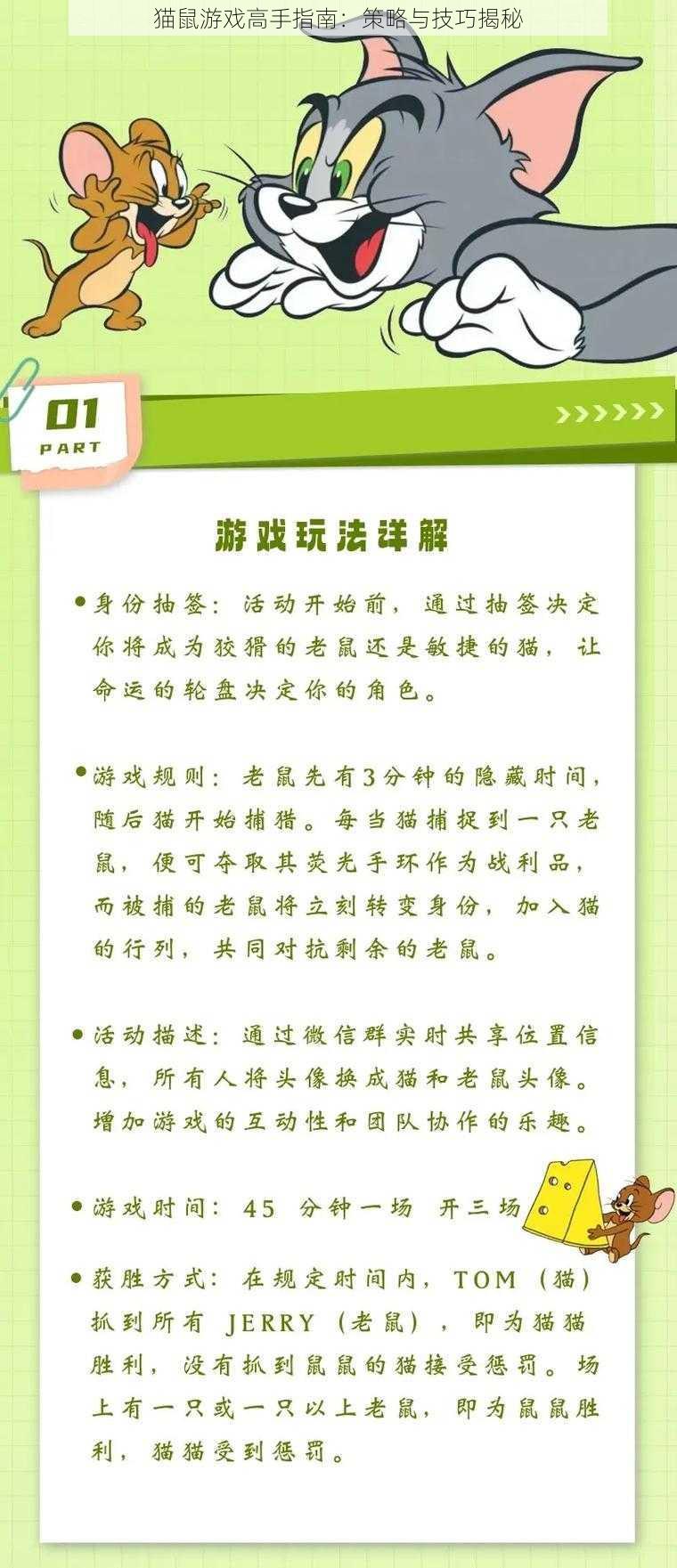 猫鼠游戏高手指南：策略与技巧揭秘