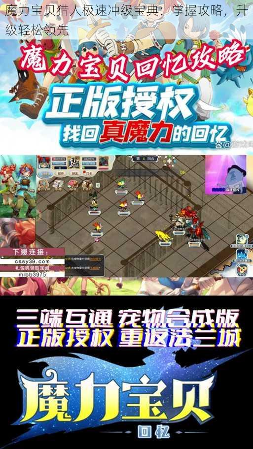 魔力宝贝猎人极速冲级宝典：掌握攻略，升级轻松领先