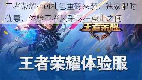 王者荣耀·net礼包重磅来袭：独家限时优惠，体验王者风采尽在点击之间