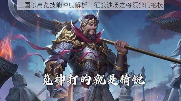 三国杀高览技能深度解析：征战沙场之将领独门绝技