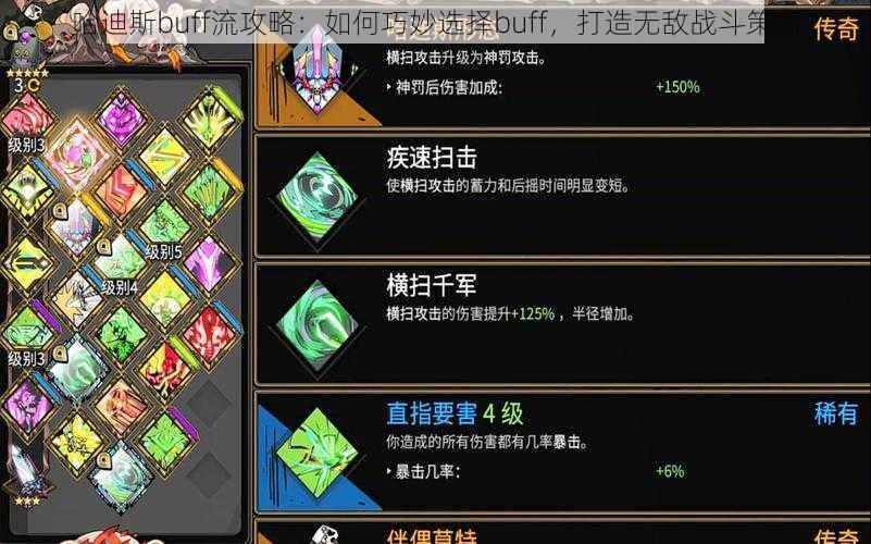 哈迪斯buff流攻略：如何巧妙选择buff，打造无敌战斗策略